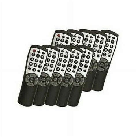 One-Day Sale: Up to 50% Off 10-pack Brightstar BR100B Universal TV Remote