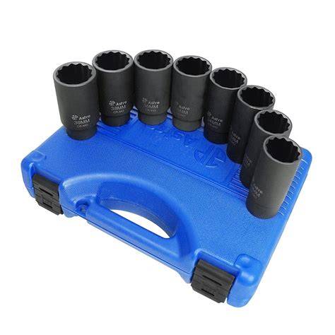 Flash Sale Astro Pneumatic Tool 78868 12-Point Axle Nut Socket Set (8 Piece)