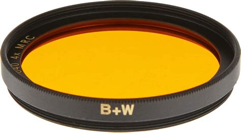 B+W 43mm Orange Camera Lens Contrast Filter with Multi Resistant Coating (040M)