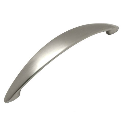 Cosmas 6003-128SN Satin Nickel Modern Cabinet Hardware Handle Pull - 5" Inch (128mm) Hole Centers - 20 Pack