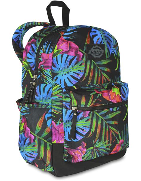 Flash Deals - 80% OFF Dickies Colton Poly Canvas Laptop Backpack (Tropical Remix)