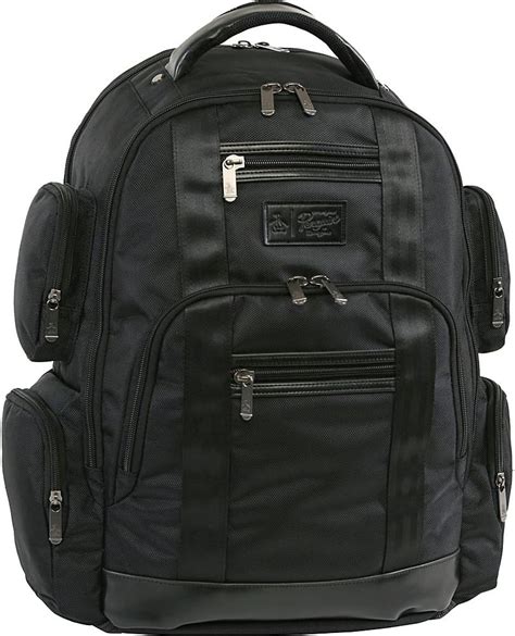 Flash Deals - 60% OFF ORIGINAL PENGUIN Peterson Backpack Fits Most 15-inch Laptop and Notebook, Black, One Size