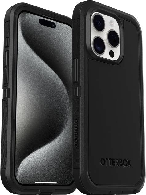 OtterBox Defender Screenless Series Rugged Case & Holster for iPhone 11 PRO MAX (ONLY) Retail Packaging - Purple Nebula (with Microbial Defense)