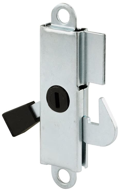 Review Product Prime-Line Products E 2105 Sliding Door Internal Lock, Aluminum with Steel Hook and Lever