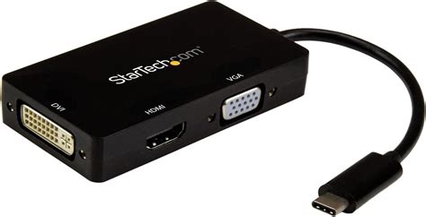 ✓ StarTech.com USB C to VGA Adapter with Power Delivery - 1080p USB Type-C to VGA Monitor Video Converter w/ Charging - 60W PD Pass-Through - Thunderbolt 3 Compatible - Black (CDP2VGAUCP)